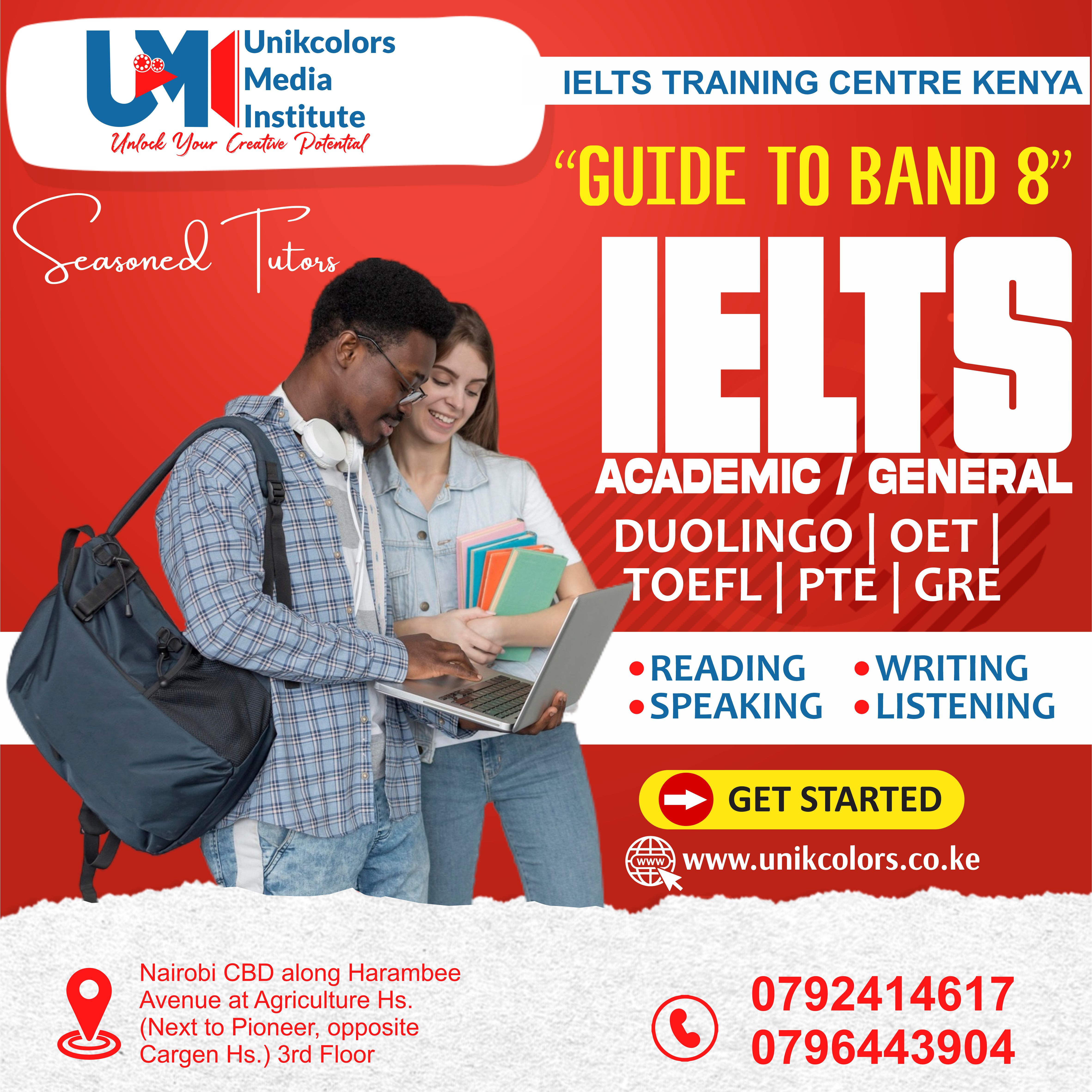 IELTS TRAINING CENTRE KENYA - IELTS PREPARATION